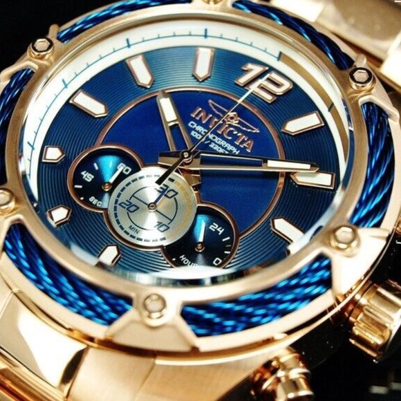 Invicta Men's Rose Gold 52mm Bolt Watch - Picture 5 of 8